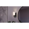 Urban Ambiance Luxury Modern Wall Sconce 8''H x 4.5''W,  Midnight Black Finish,  Broome Collection, UHP4112 - 2 of 4