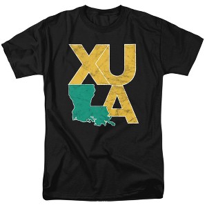 Men's Xavier University of Louisiana Official Distressed Primary Logo T-Shirt - 1 of 4