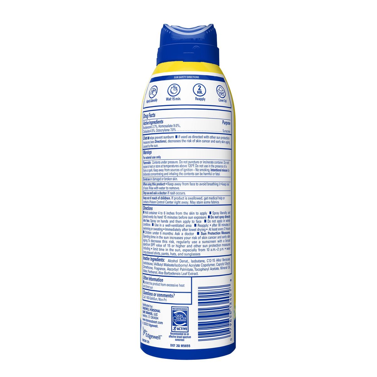 Banana Boat Kids Sunscreen Spray - SPF 65 - 6 oz - thumbnail 2