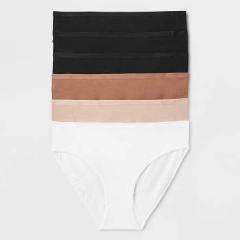 Women's Cotton Stretch Comfort Hipster Underwear - Auden Brown 4X