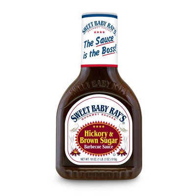 Sweet Baby Ray's Hickory & Brown Sugar Barbecue Sauce - 18oz