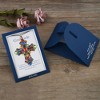 Anna-Kaci Colorful Stained Glass Rhinestone Pendant Necklace Gift Message Card & Envelope Jewelry Gifts - 4 of 4