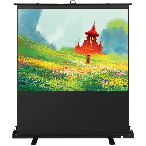 Kodak Pull Up Indoor/Outdoor Portable Projector Screen W/ Stand - 1 of 4