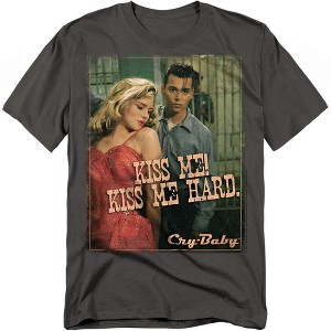 Cry Baby Kiss Me Adult T-Shirt - 1 of 4