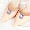 Unique Bargains Gemstone Style with Detachable Clip Shoe Accessories 2 Pcs - 2 of 4