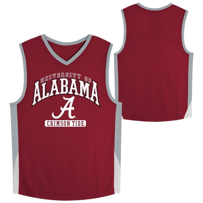 NCAA Alabama Crimson Tide Boys' Basketball Jersey, 1 of 4