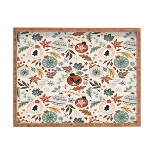 Marta Barragan Camarasa Christmas details I Rectangular Tray -Deny Designs - 1 of 2