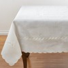 Saro Lifestyle Embroidered Braid Design Tablecloth - image 3 of 4