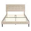 DeCoro Cambridge Upholstered Wooden Platform Bed Frame - 4 of 4