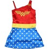 DC Comics Little Girls Wonder Woman Costume Pajama Nightgown Multi - 3 of 4