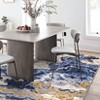 COZONY Washable Abstract Rug, Modern Marble Print Low Pile Carpet for Living Room and Office - 3 of 4