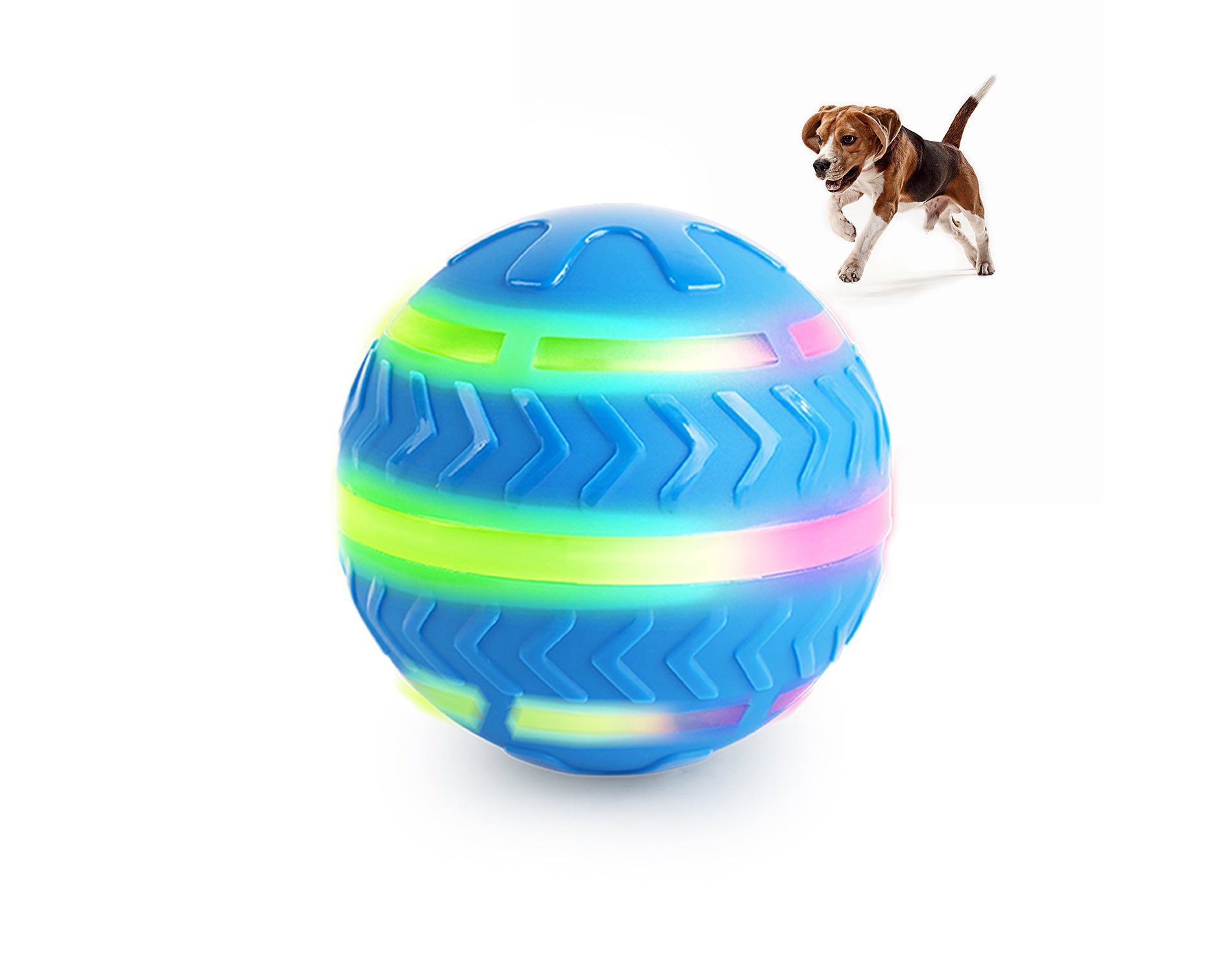 Allforpaws Interactive Dog Toy, Motion Activated Action Ball