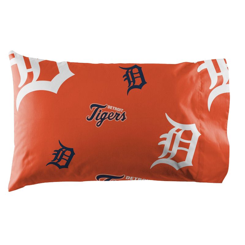 MLB Detroit Tigers Rotary Bed Set, 3 of 4