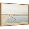 Amanti Art Offseason Swimming Pool by Robert Steinkopff Canvas Wall Art Print Framed 23 x 16-in. - 3 of 4