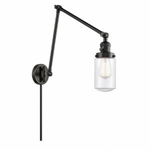 Dover - 1 Light Double Extension Swing Arm Wall Sconce In Traditional Style-30.75 Inches Tall and 4.5 Inches Wide - 1 of 1