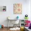 Stupell Industries Children's Bold Summer Sun Warm Tone Abstract Rays Canvas Art, 30" x 40" - 3 of 4