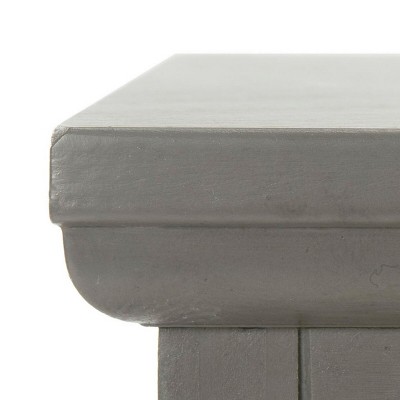 Transitional Grey Pine Freestanding Office Storage Cabinet