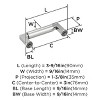 Amerock Balon Pull for Cabinets, Drawers, and Furniture - 3 of 4