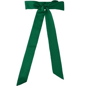 Allegra K Women's Skinny Solid Color Long Scarves Neckerchief 77.17" X1.97" - 1 of 4