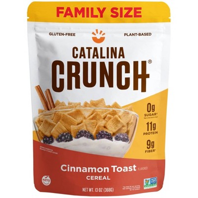 Catalina Crunch Family Size Cinnamon Toast Keto Cereal - 13oz
