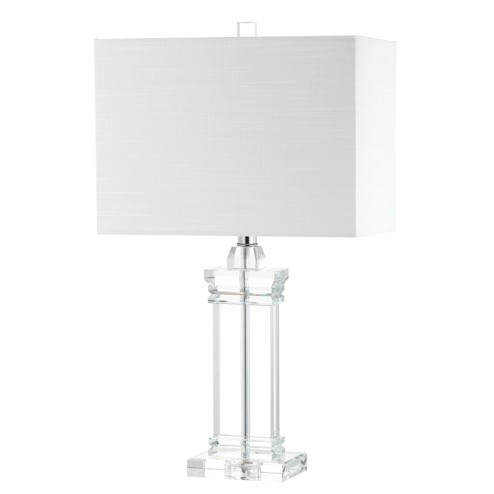 Ophelia 26.5" Crystal LED Table Lamp, Clear