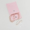 6mm Pearl Rosary Beads With Crucifix - Women's Catholic Prayer Necklace, Gift Box & Pouch Included - 4 of 4