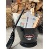 Behrens Painted Steel Coal Hod Black: Indoor Fireplace Ash & Coal Bucket, Metal Handle, 17.5" Length, 9.5" Width - image 3 of 4