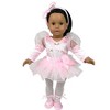 Sophia’s 5 Piece Ballet Recital Costume Set for 18'' Dolls, Pink - 2 of 4