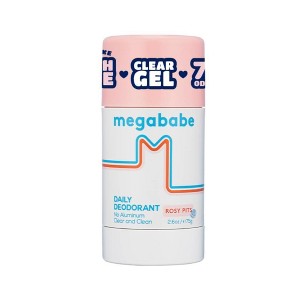 Megababe Rosy Pits Daily Solid Deodorant - 2.6oz - 1 of 4