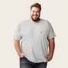 Dalix Ghost Embroidered Soft Cotton Short Sleeve T Shirt Mens - 4 of 4