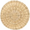Tritan Rattan Accent Table/Stool - STL6502A - Natural - Safavieh - 3 of 4