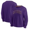 NCAA LSU Tigers Women's Crew Shirt - 3 of 3