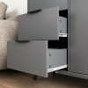 Lirago Gray Sideboard Buffet Cabinet Storage Cabinet with 3 Drawers and 1 Doors apply to Kitchen or Living Room or Dining Room 31.5"Dx13.78"Wx29.1"H - 4 of 4