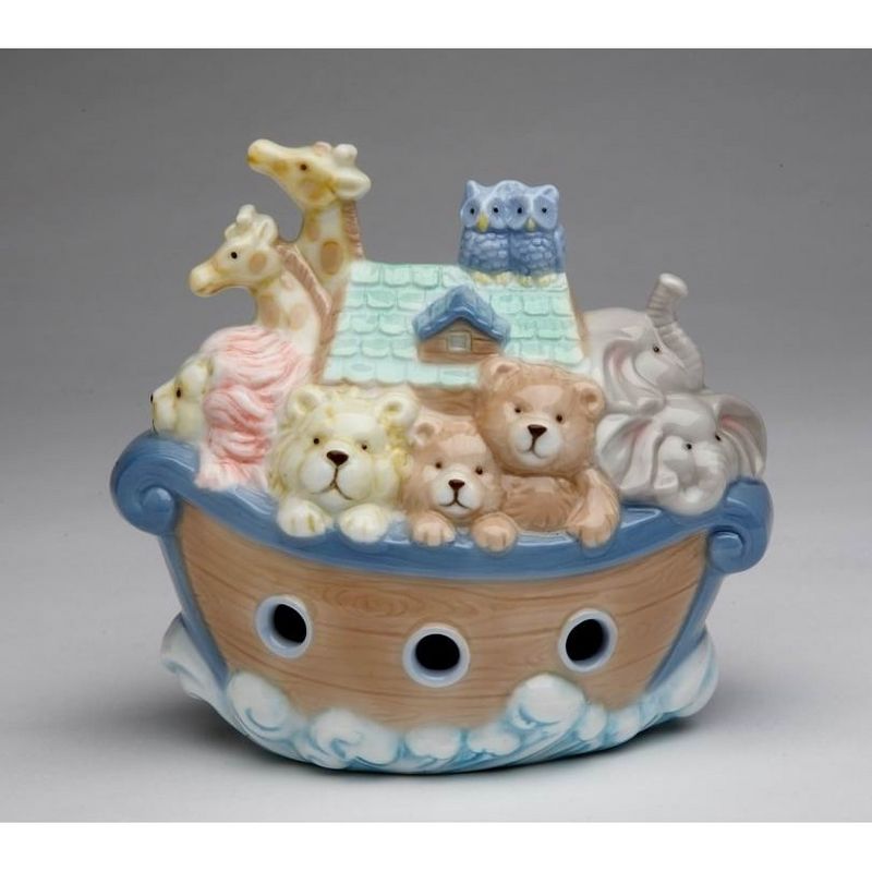 Kevins Gift Shoppe Ceramic Noahs Ark Piggy Bank, 1 of 4