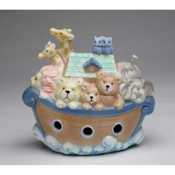 Kevins Gift Shoppe Ceramic Noahs Ark Piggy Bank