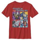 Boy's Transformers Decepticon Characters Boxes T-Shirt