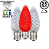 Novelty Lights C9 LED Faceted Christmas Replacement Bulbs Dimmable 25 Pack - 3 of 4