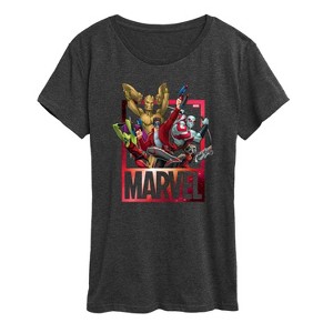 Women's - Marvel - Guardians of the Galaxy Short Sleeve Graphic T-Shirt - 1 of 4