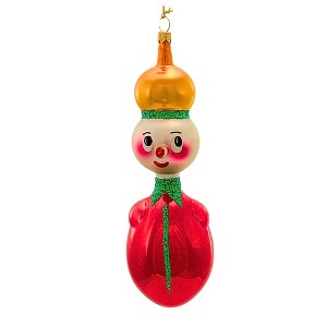 Italian Ornaments 6.0 Inch Jiffypop Clown, Vintage, Ornament Tree Ornaments - 1 of 4