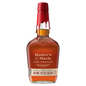 Maker's Mark Bourbon Cask Strength Bourbon Whisky - 750ml Bottle - 1 of 4