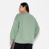 Women's Wicked Fleece Graphic Pullover Sweatshirt - Sage Green - 3 of 3