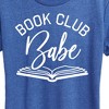 Women's - Instant Message - Book Club Babe Short Sleeve Graphic T-Shirt - 2 of 4