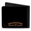 Adult Yellow Stone Y Logo and Title Icon Bi-Fold Wallet - 3 of 3