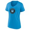 MLS Charlotte FC Women's V-Neck Top Ranking T-Shirt - image 2 of 3