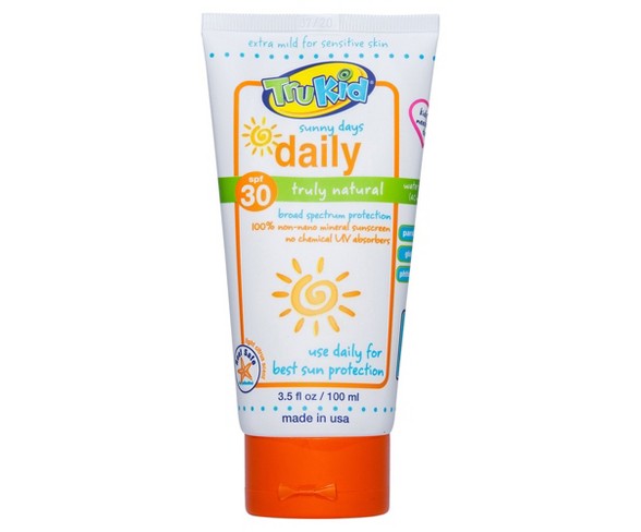 TruKid Sunny Days Daily Sunscreen Lotion - SPF30 - 3.5oz