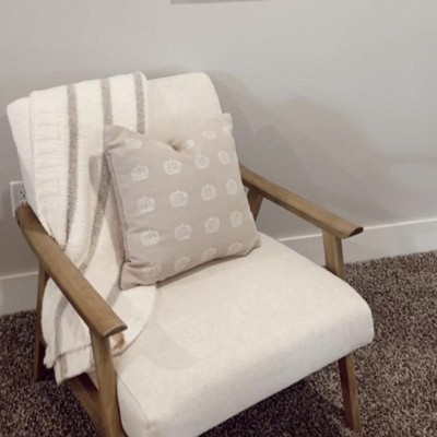 Anko upholstered timber online chair