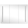 vidaXL LED Bathroom Mirror Cabinet 35 in.x5.5 in.x24.4 in. - 4 of 4