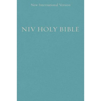 NIV, Holy Bible, Compact, Paperback, Blue - by  Zondervan