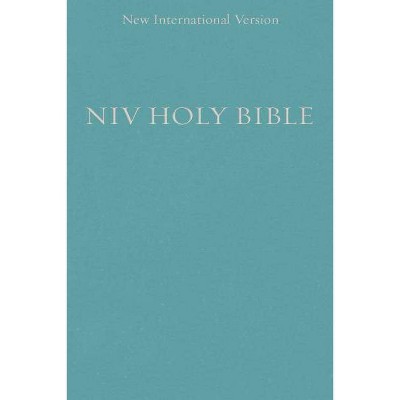 NIV, Holy Bible, Compact, Paperback, Blue - by  Zondervan