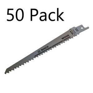 Bosch 50 Pack of Genuine OEM Recip Saw Blade # RW66B-50PK - 1 of 1
